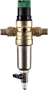 Фильтр тонкой очистки воды с редуктором давления ½"н x ½"н Гейзер Бастион 521 32682 Фильтр тонкой очистки воды с редуктором давления ½"н x ½"н Гейзер Бастион 521 32682, 1