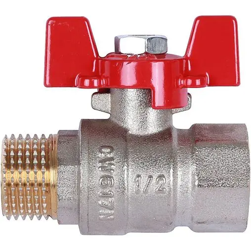 Кран шаровый ½"в x ½"н Rommer RBV-0004-0210215