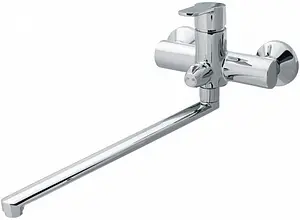 Смеситель для ванны с длинным изливом Swedbe Olymp хром 1850 Смеситель для ванны с длинным изливом Swedbe Olymp хром 1850, 1