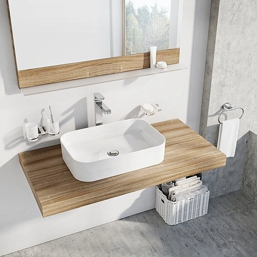 Раковина Ravak Ceramic 55 R Slim белый XJX01155002