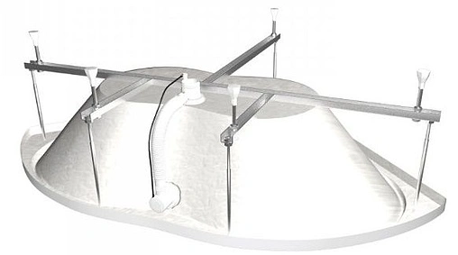 Ванна акриловая Triton Медея 142.5x142.5 Н0000000202