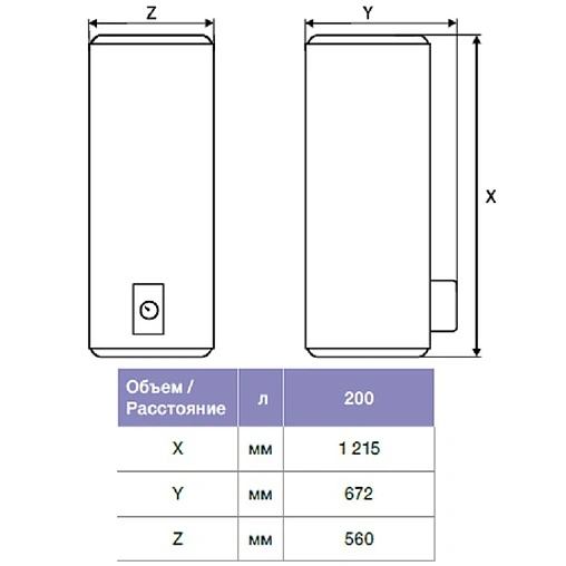 Водонагреватель накопительный электрический Thermex Praktik Floor IRP 200 F 151056 Водонагреватель накопительный электрический Thermex Praktik Floor IRP 200 F 151056