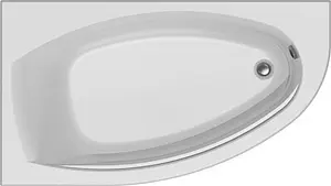 Ванна акриловая Eurolux Bergamy 160х90 L E2016090012L Ванна акриловая Eurolux Bergamy 160х90 L E2016090012L, 1