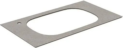 Столешница Kerama Marazzi Magica 90 серый матовый MA.2.1.SG519920R\90