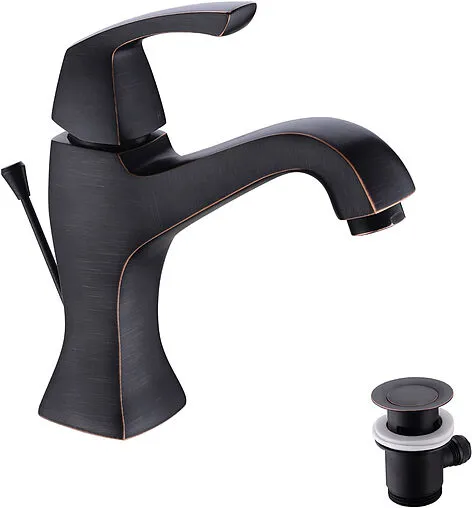 Смеситель для раковины Lemark Nubira чёрная бронза LM6206ORB Смеситель для раковины Lemark Nubira чёрная бронза LM6206ORB