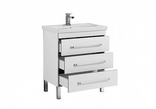 Тумба под умывальник напольная Aquanet Сиена 70 белый 00189225