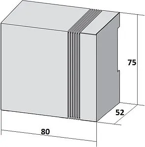 Трансформатор системы для распределительных коробок 230VAC / 24VAC / 30VA TECEfloor светло-серый 77430040, 2