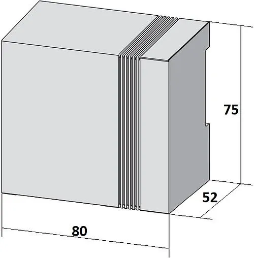 Трансформатор системы для распределительных коробок 230VAC / 24VAC / 30VA TECEfloor светло-серый 77430040