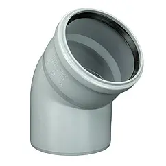 Отвод внутренний D=110мм Угол 45° Политэк 100145