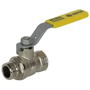 Кран шаровый для газа ½"в x ½"н Arco Mino RU005 Кран шаровый для газа ½"в x ½"н Arco Mino RU005, 1