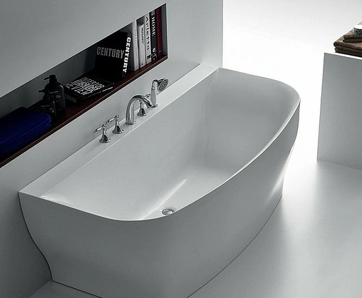 Ванна акриловая BelBagno 180x80 без перелива  BB74-1650-W0