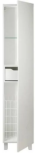Шкаф-пенал напольный с бельевой корзиной IDDIS Harizma белый HAR4000i97 Шкаф-пенал напольный с бельевой корзиной IDDIS Harizma белый HAR4000i97