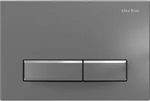 Клавиша смыва для унитаза Allen Brau Fantasy 9.20003.MG сатин/нержавеющая сталь Клавиша смыва для унитаза Allen Brau Fantasy 9.20003.MG сатин/нержавеющая сталь, 1