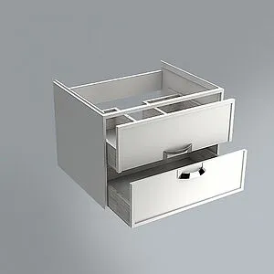 Тумба-умывальник подвесная Kerama Marazzi Canaletto 60 белый CN.60\M+BG.wb.60 Тумба-умывальник подвесная Kerama Marazzi Canaletto 60 белый CN.60\M+BG.wb.60, 4