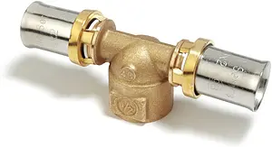 Тройник пресс переходной 32мм x 1&quot;в x 32мм Giacomini RM154Y059, 2