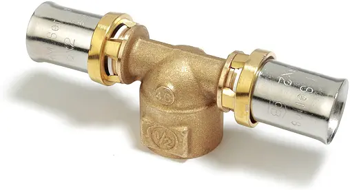 Тройник пресс переходной 32мм x 1&quot;в x 32мм Giacomini RM154Y059