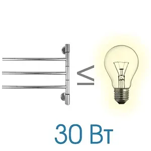 Полотенцесушитель электрический I-образный Energy I-G3 полированная сталь, 4