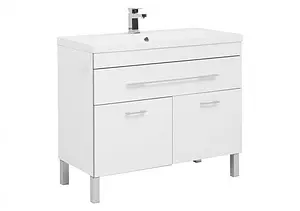 Тумба под умывальник напольная Aquanet Верона 100 белый 00182710, 1