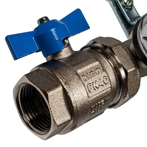 Группа коллекторная без расходомеров 10 отводов 1&quot;в/в x ¾&quot;ек Stout SMS 0912 000010