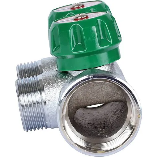 Коллектор регулирующий проходной 2 отвода 1&quot;в/н x ¾&quot;ек Stout SMB-6850-013402