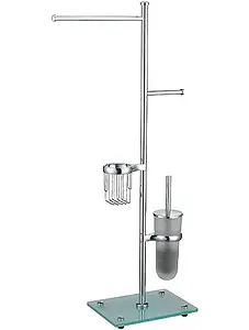 Стойка для аксессуаров Wasserkraft хром K-1248, 1