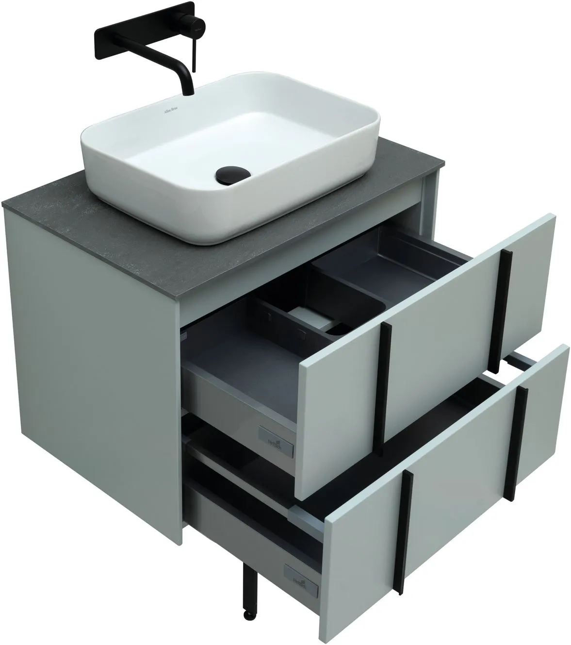 Тумба под умывальник подвесная Allen Brau Reality 70 папирус 1.32004.PWM Тумба под умывальник подвесная Allen Brau Reality 70 папирус 1.32004.PWM, 5