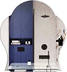 Зеркало Continent Манго 53.5x57 В105, 3