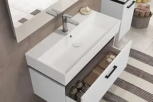 Раковина ISVEA SistemaZ Frame 90 белый 10SF50090SV, 4