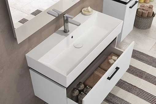 Раковина ISVEA SistemaZ Frame 90 белый 10SF50090