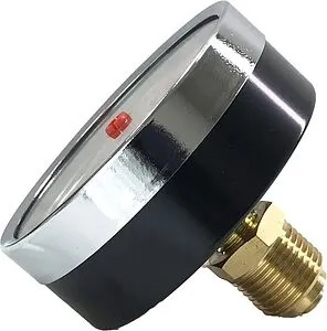 Термоманометр аксиальный STI 80мм 4 бар 120°С ½&quot; ТМА80-12-04УП, 3