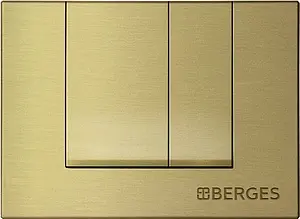Клавиша смыва для унитаза BERGES Novum S8 040048 бронза Клавиша смыва для унитаза BERGES Novum S8 040048 бронза, 1