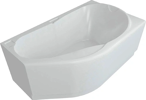 Ванна акриловая Aquatek Таурус 170х100 R с фронтальной панелью, с каркасом (разборный) TAR170-0000129
