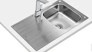 Мойка кухонная Teka Universe 45 T-XP 1B 1D POLISHED нержавеющая сталь 115110011, 4