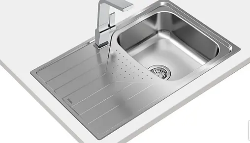 Мойка кухонная Teka Universe 45 T-XP 1B 1D POLISHED нержавеющая сталь 115110011