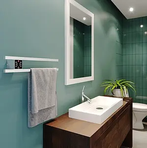 Полотенцесушитель электрический полка Terminus Полка Электро П2 ПРОФ 500х90 полированная сталь 4630080266025, 4