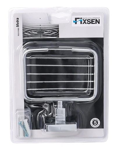 Мыльница Fixsen Metra хром FX-11109 Мыльница Fixsen Metra хром FX-11109