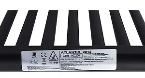 Полотенцесушитель электрический лесенка Atlantic 2012 798x400 NA 300W антрацит матовый 002236, 5