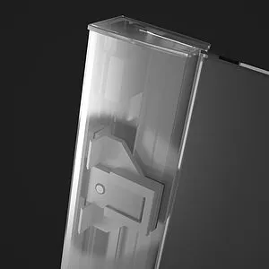 Дверь в нишу 1400мм прозрачное стекло Radaway Essenza New DWJS 140 L 385033-01-01L+384090-01-01, 3