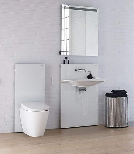 Умный унитаз-биде приставной Geberit AquaClean Sela белый 146.175.11.1