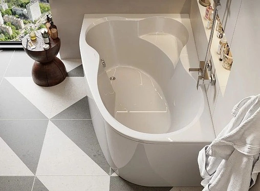 Ванна акриловая Vagnerplast Melite 160x105 L VPBA163MEL3LX-04