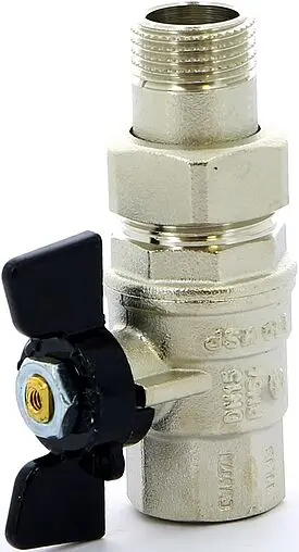 Кран шаровый с американкой ½&quot;в x ½&quot;н Bugatti Oregon 03220027