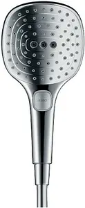 Лейка ручного душа Hansgrohe Raindance Select E 120 3jet чёрный матовый 26520670, 4