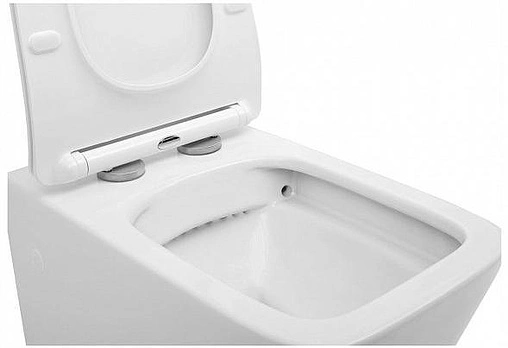 Унитаз подвесной безободковый Aquanet Tavr-W Rimless белый TAVR-W