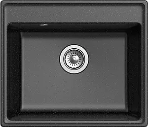 Мойка кухонная GranFest Vertex V-580 черный Мойка кухонная GranFest Vertex V-580 черный, 3