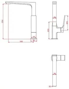 Смеситель для кухни SMARTsant Лофт хром SM253501AA, 2