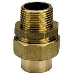 Американка пайка прямая переходная (коническое уплотнение) 15мм x ½&quot;н Viega 94343G 102395