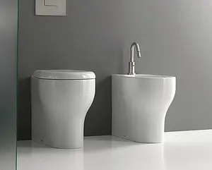 Биде напольное Kerasan K 09 белый 362101, 4