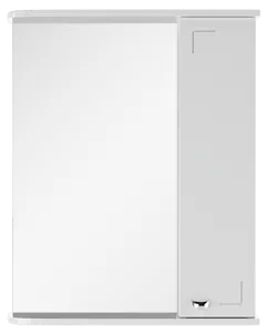 Шкаф-зеркало Айсберг Классик 55 R белый DA1051HZ, 3
