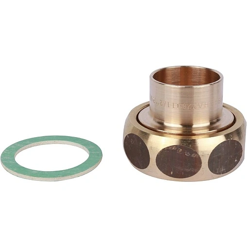 Муфта пайка с накидной гайкой 35мм x 1½"нг Sanha 4359g 1435935112