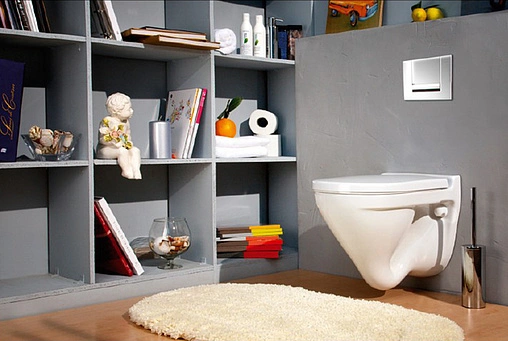 Унитаз подвесной Sanita Luxe Attica белый WC.WH/Attica/DM/WHT.G/S1